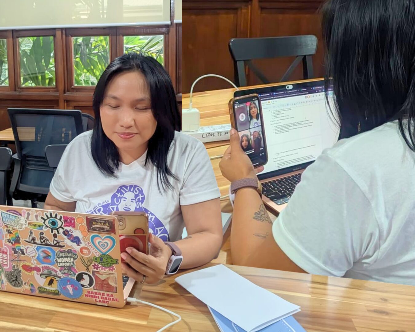 Joie Cortina on Instagram Live discussion